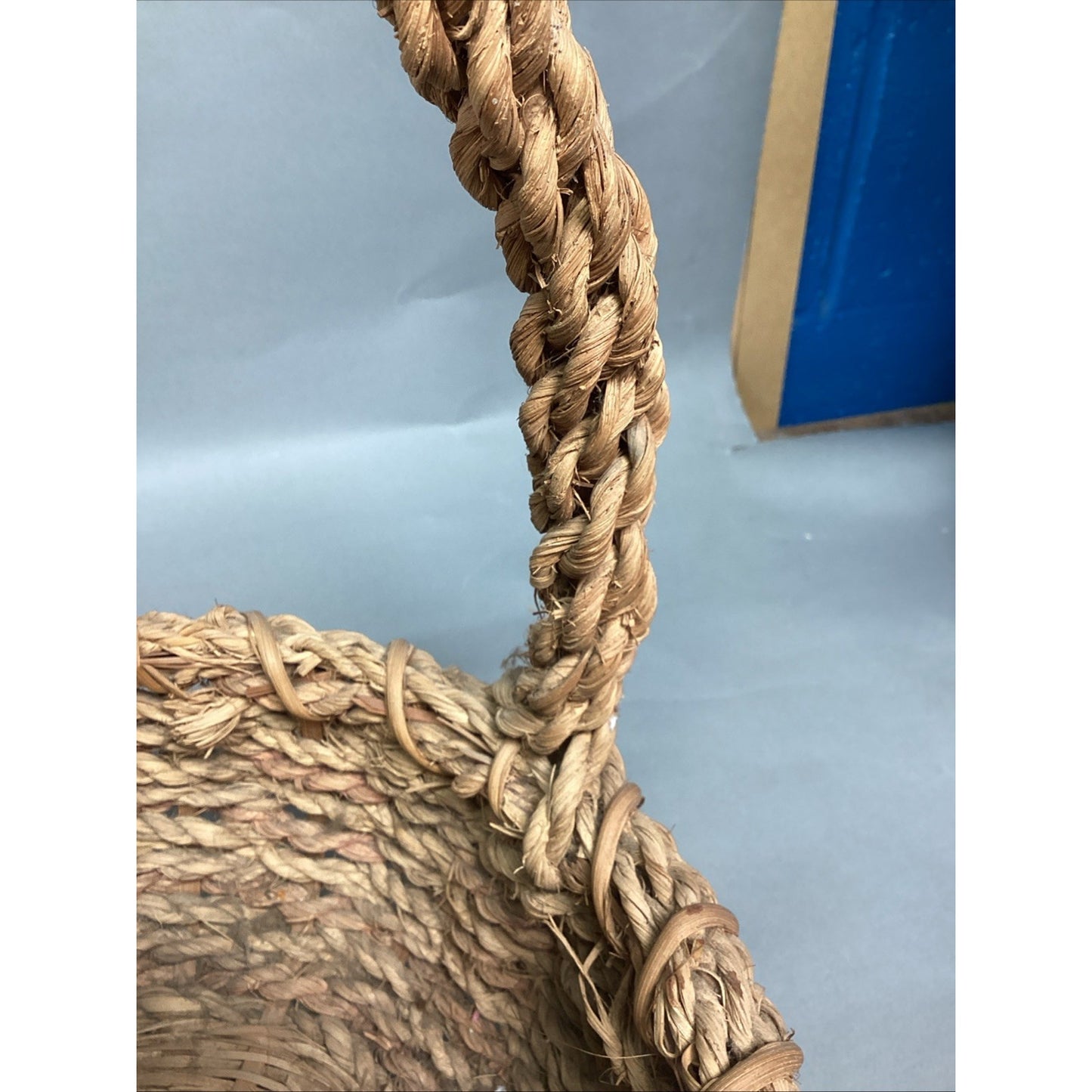 Vintage Woven Basket - 15”Hx11.75”D