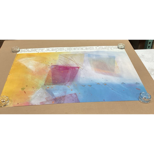 1983 Nancy Jones Editions Limited Poster - 37.25x27”