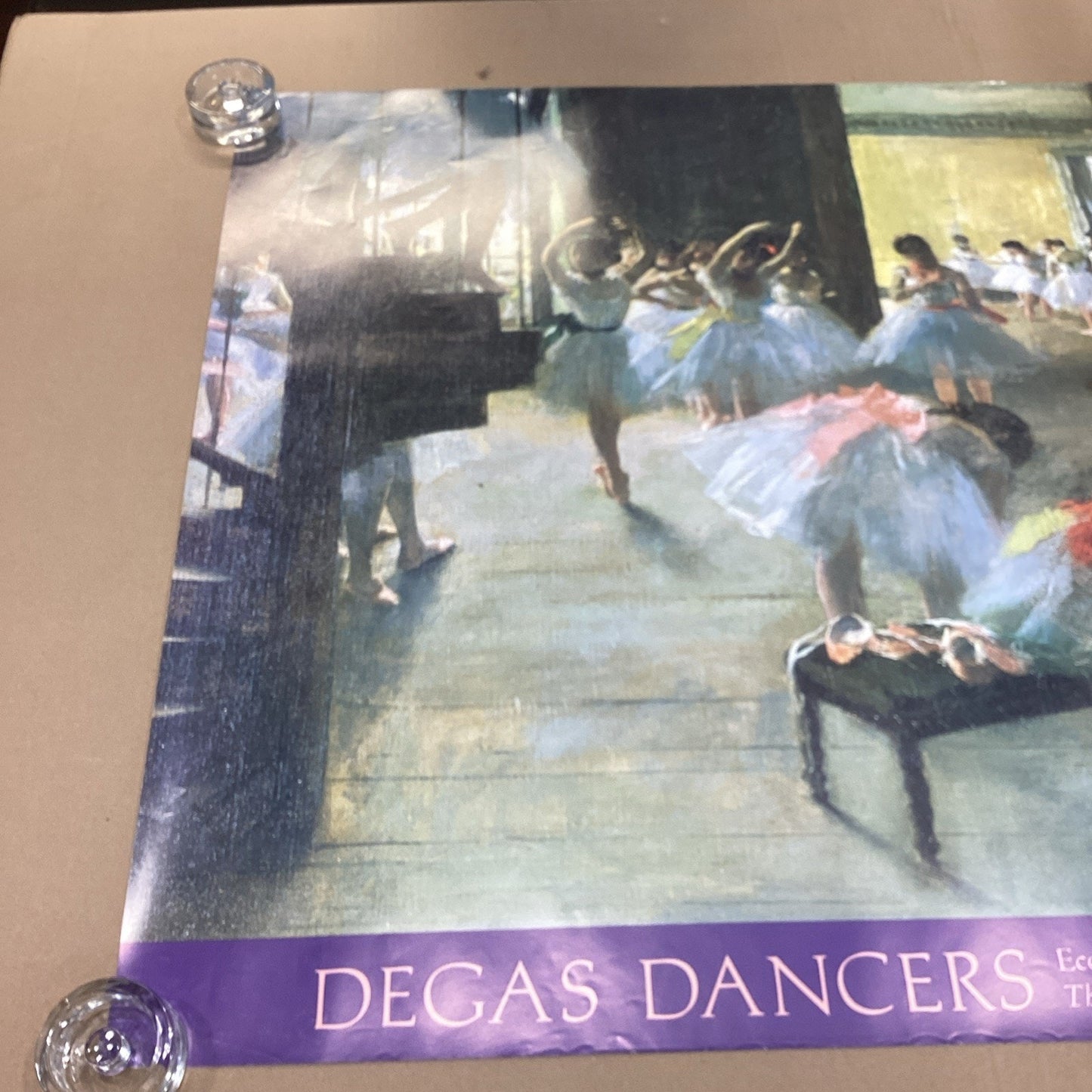 Degas Dancers - 1986 Museum Of Art Calendar Poster - 36x29.75”