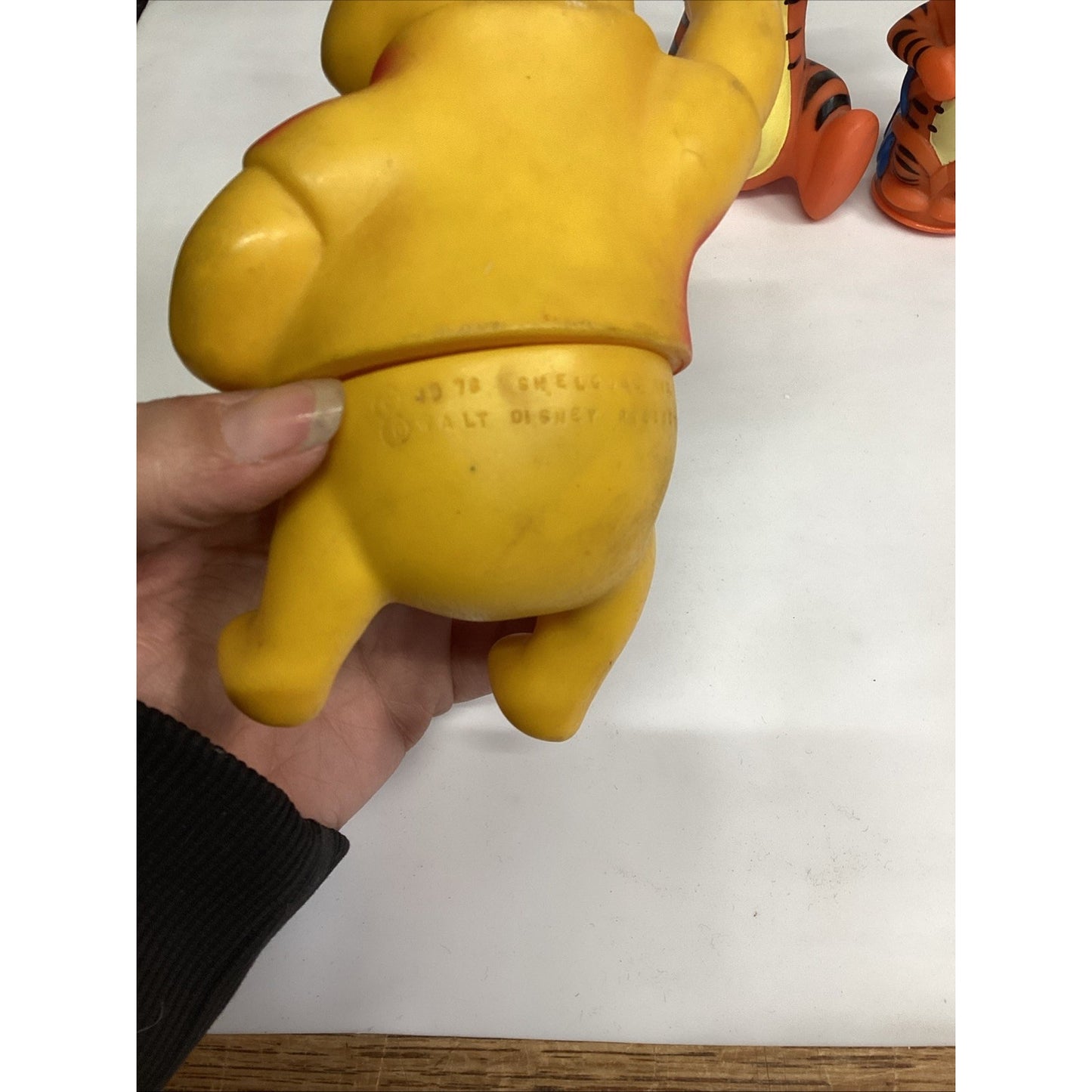 Lot Of 3 Vintage Winnie The Pooh And Tiger Figures