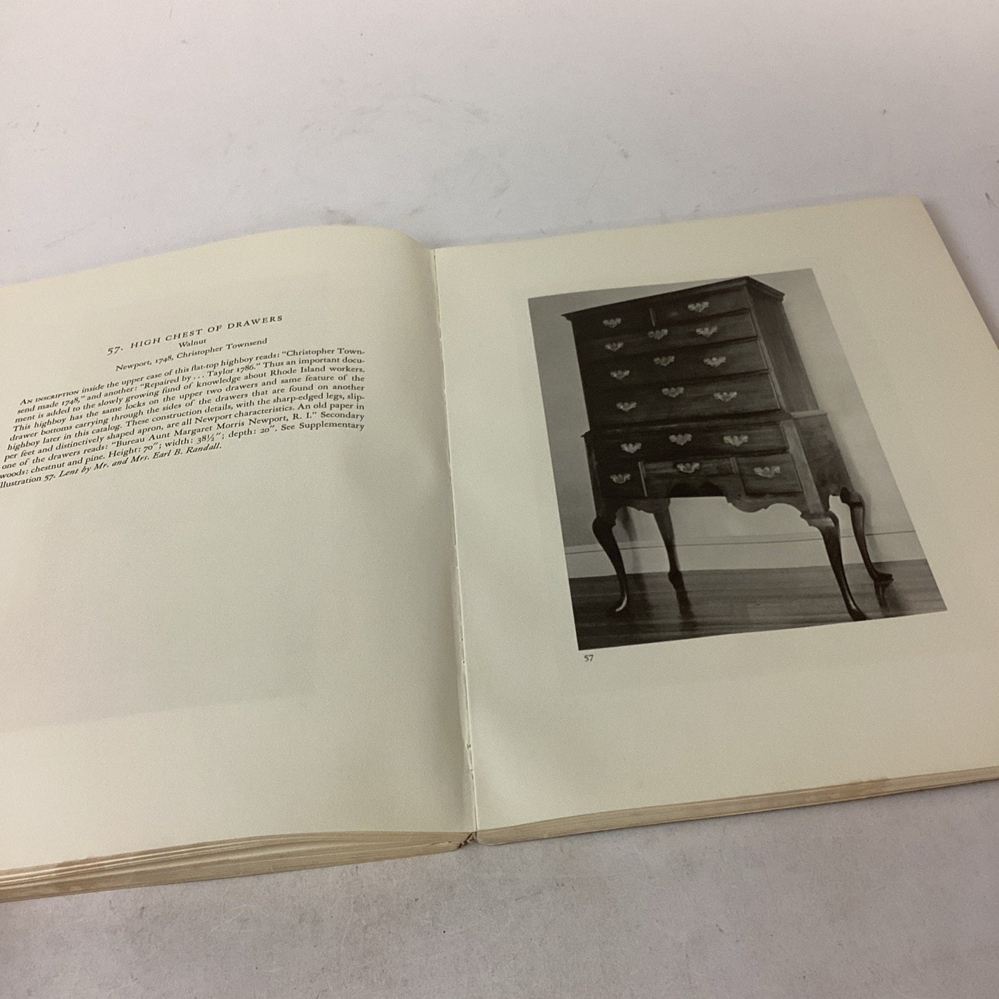 The John Brown House Loan Exhibition of Rhode Island Furniture 1965 Softcover