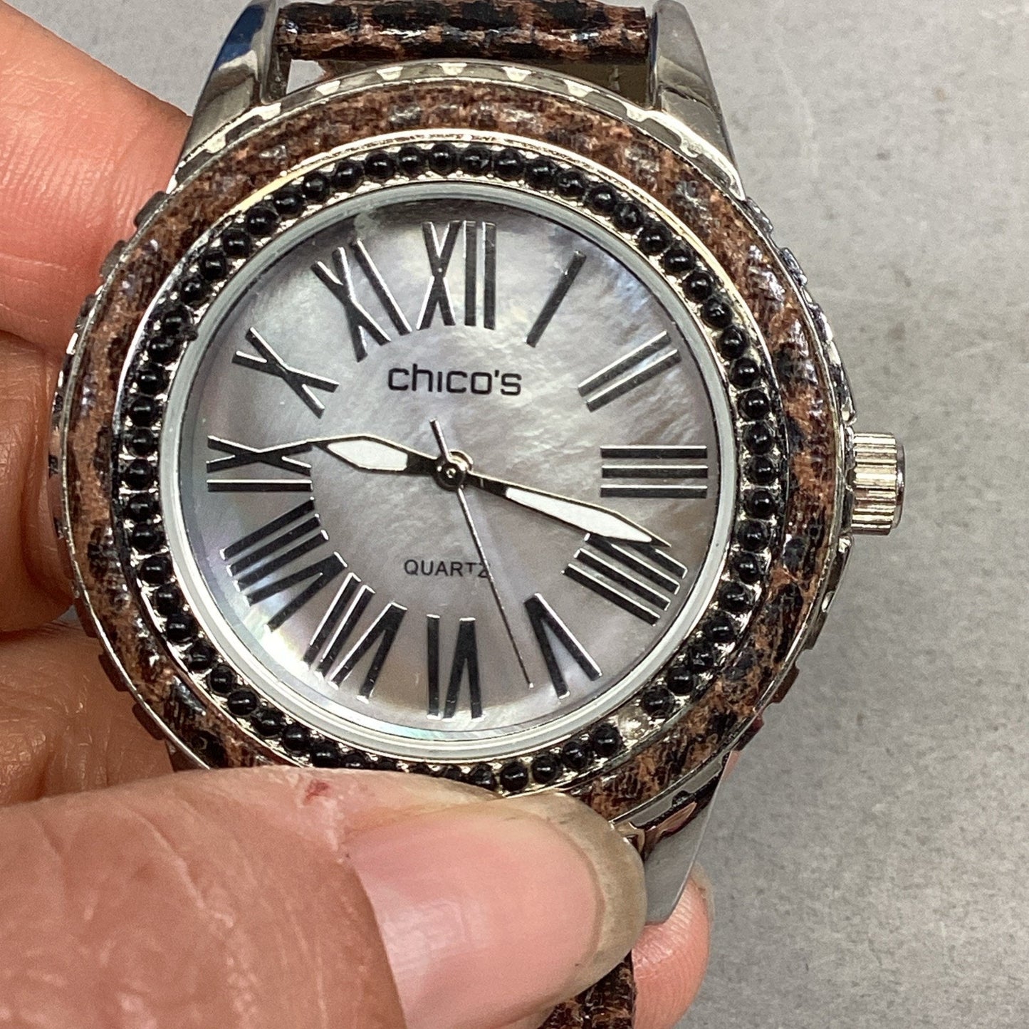 Chico’s SR626SW Watch W/ Rhinestones & Skagen Denmark #880LDDR Watch