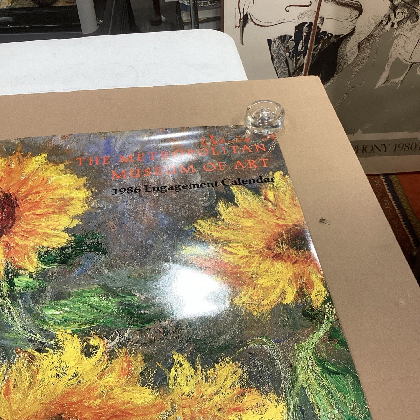 The Impressionist Eye - Sunflowers Art Print - 1986 - Museum Of Art - 38x30”
