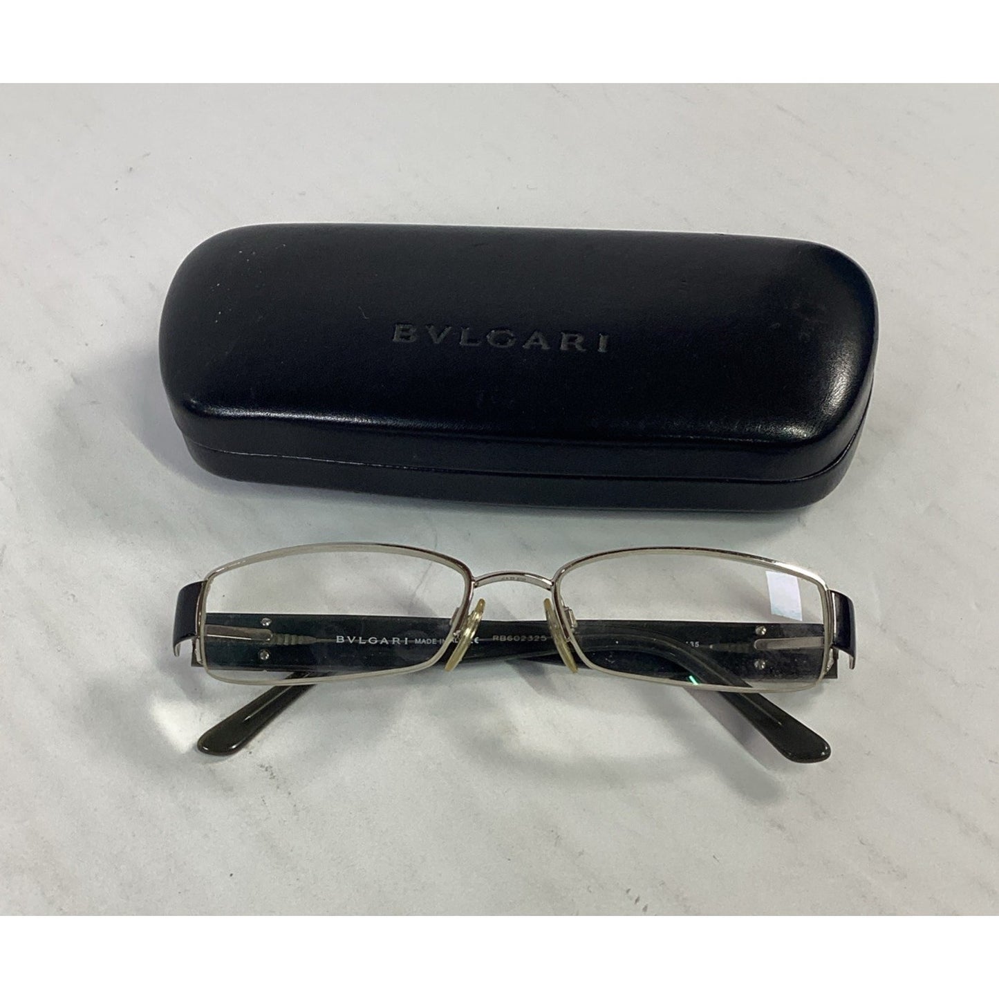Bvlgari Authentic 2023-B Eyeglasses 102-52-17-135 With Case And Cloth