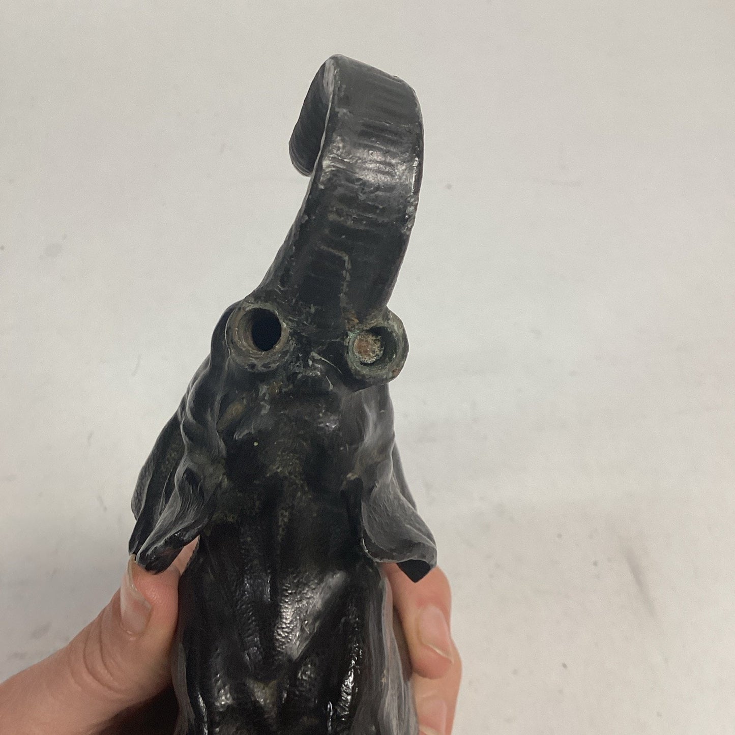 Vintage Metal Elephant - 8”Lx5”H