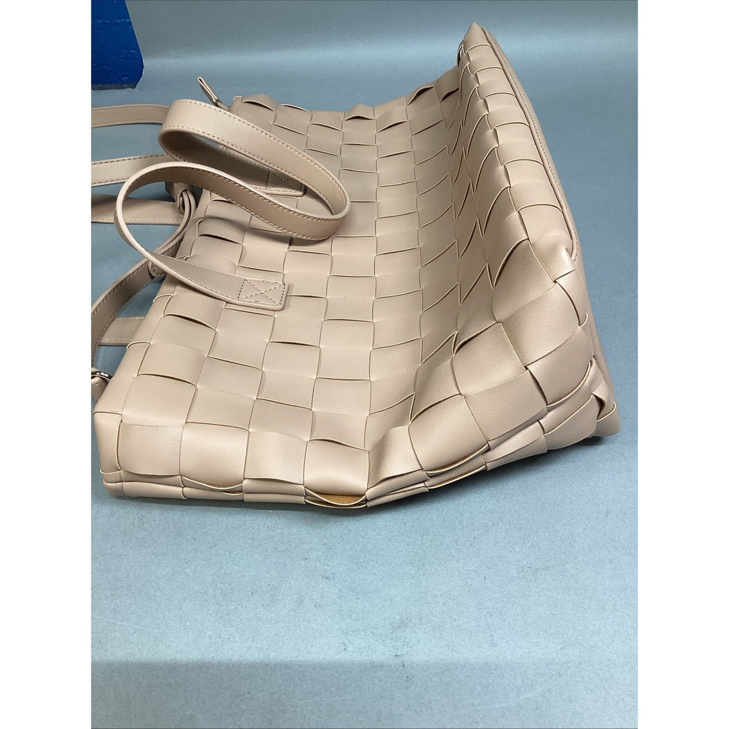 Like Dreams Woven Waffle Weave Shoulder Bag Purse