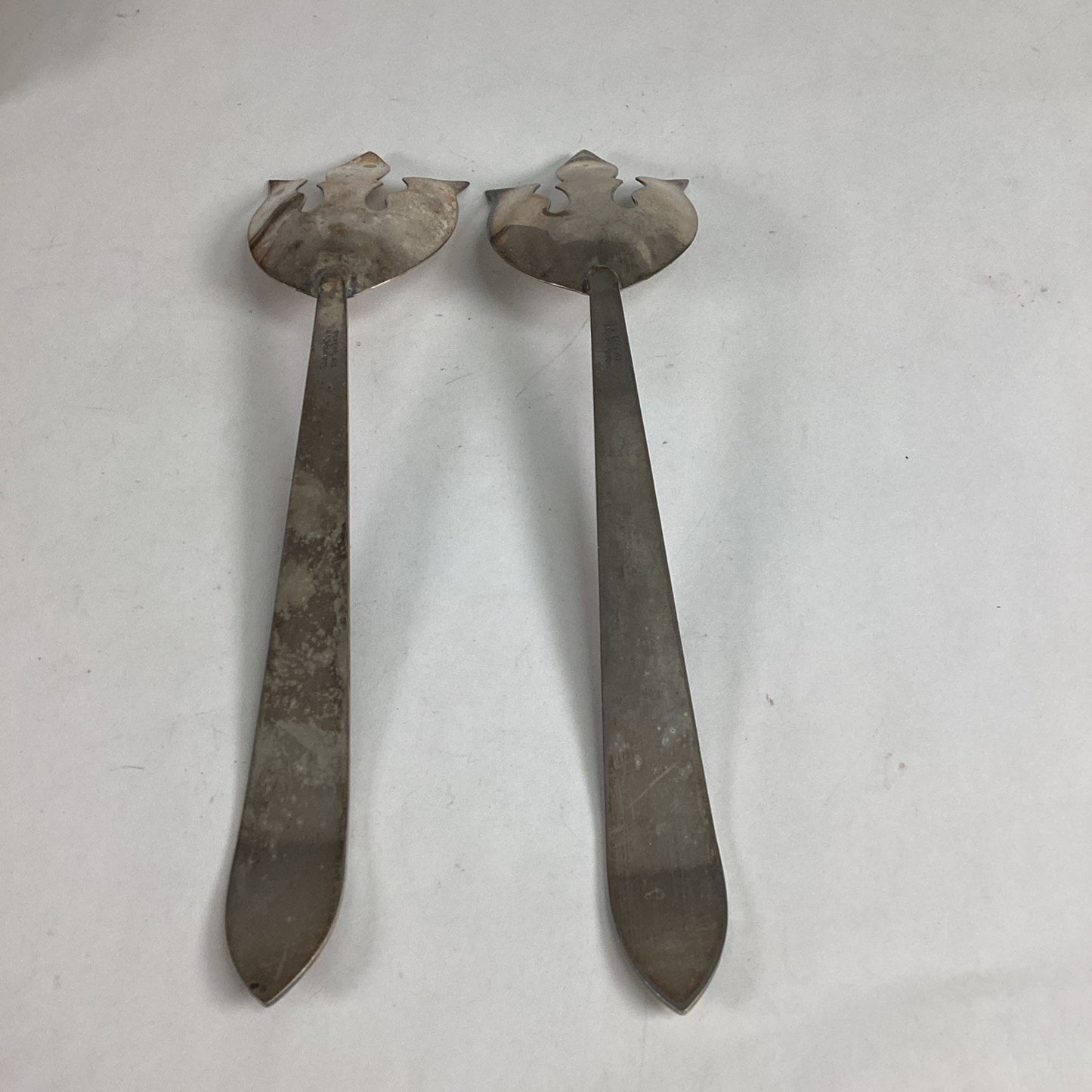 Set Of 2 Saben Silverplate Salad Forks