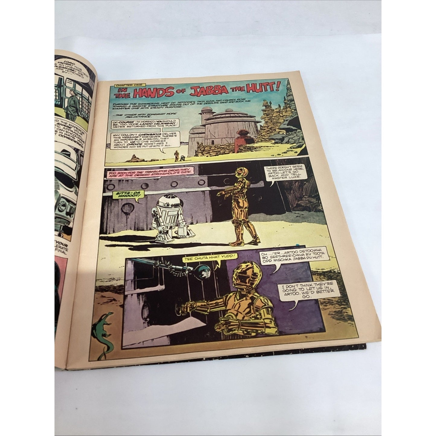 Star Wars Return Of The Jedi Comic Book & Empire Strikes Back Magazine