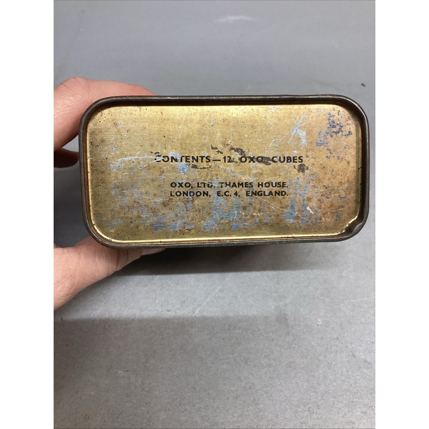 Rare 1930s Edward VIII Coronation Westminster Abbey Treasure Chest Money OXO Tin