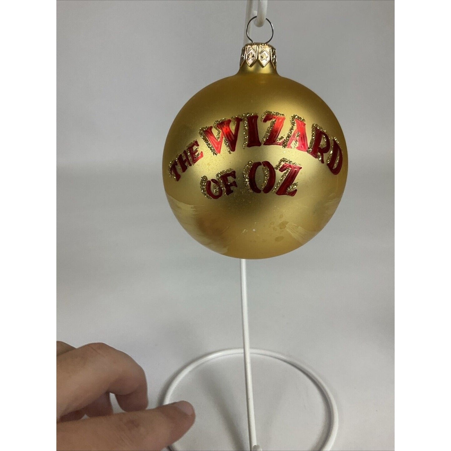 Kurt Aldler Emerald City Glass globe WIZARD OF OZ Ball Christmas Ornament