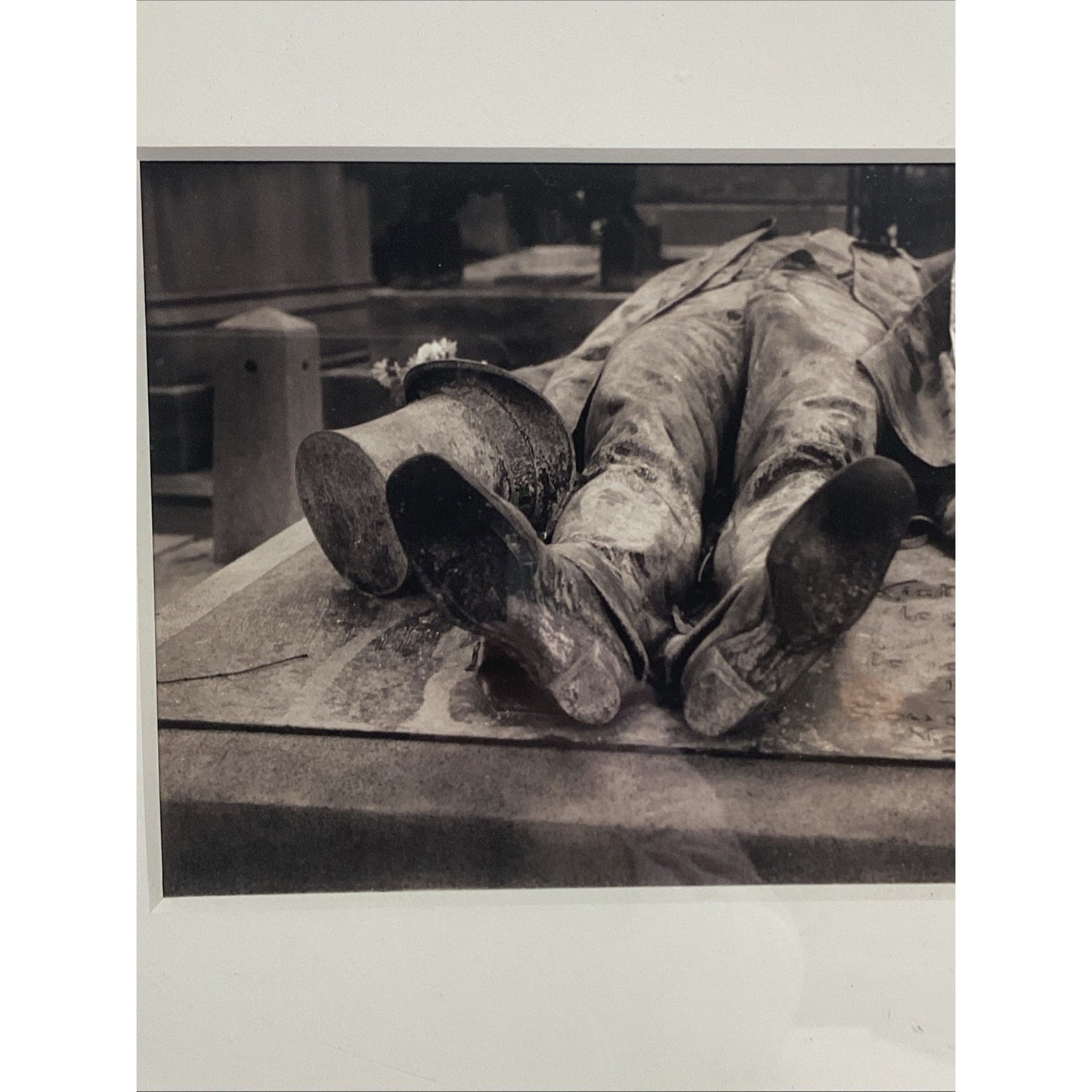 Michael Chiabaudo Victor Noir 1988 Paris - Gelatin Silver Print. Sepia/Selenium