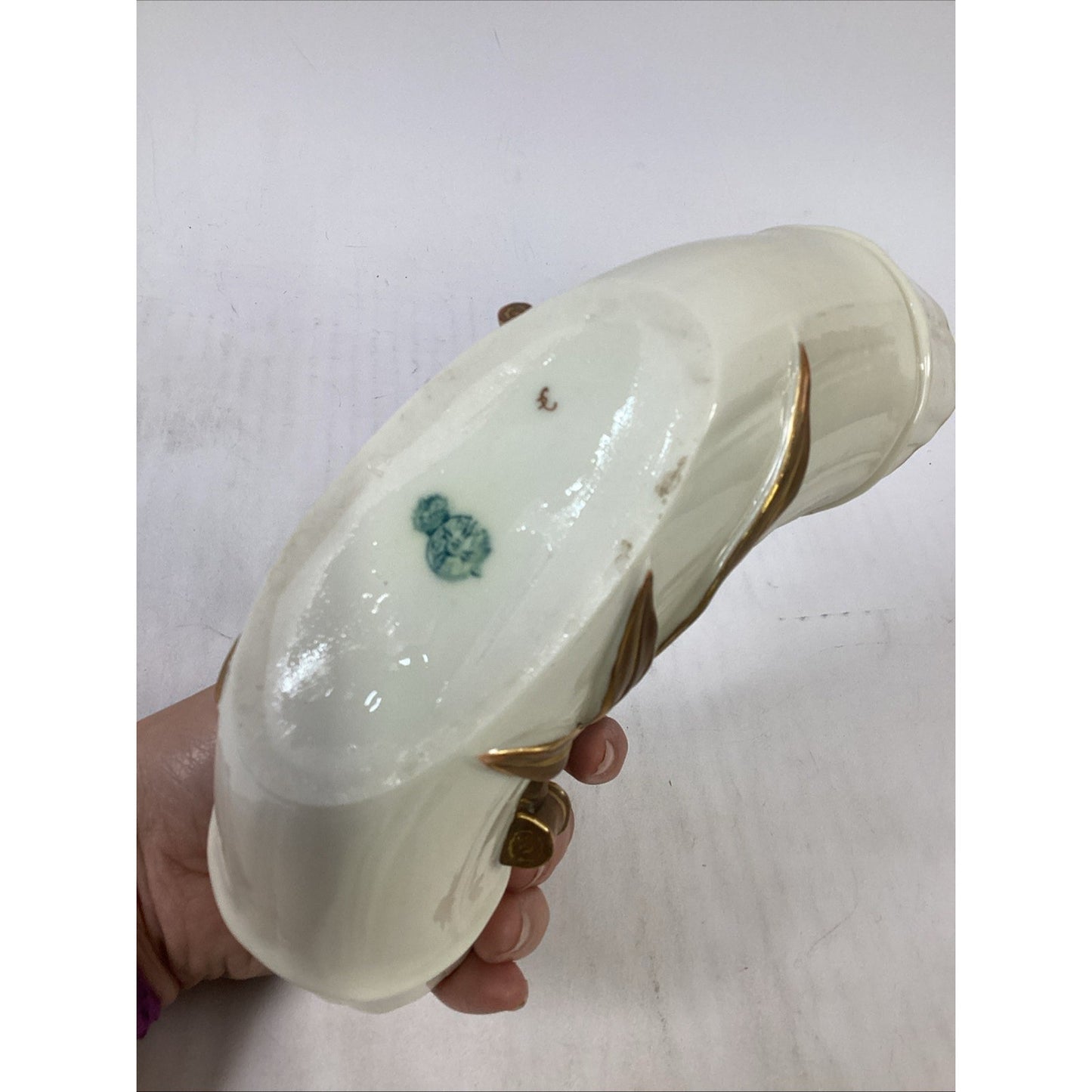 Antique 1800’s Royal Worcester Porcelain Double Ended Vase