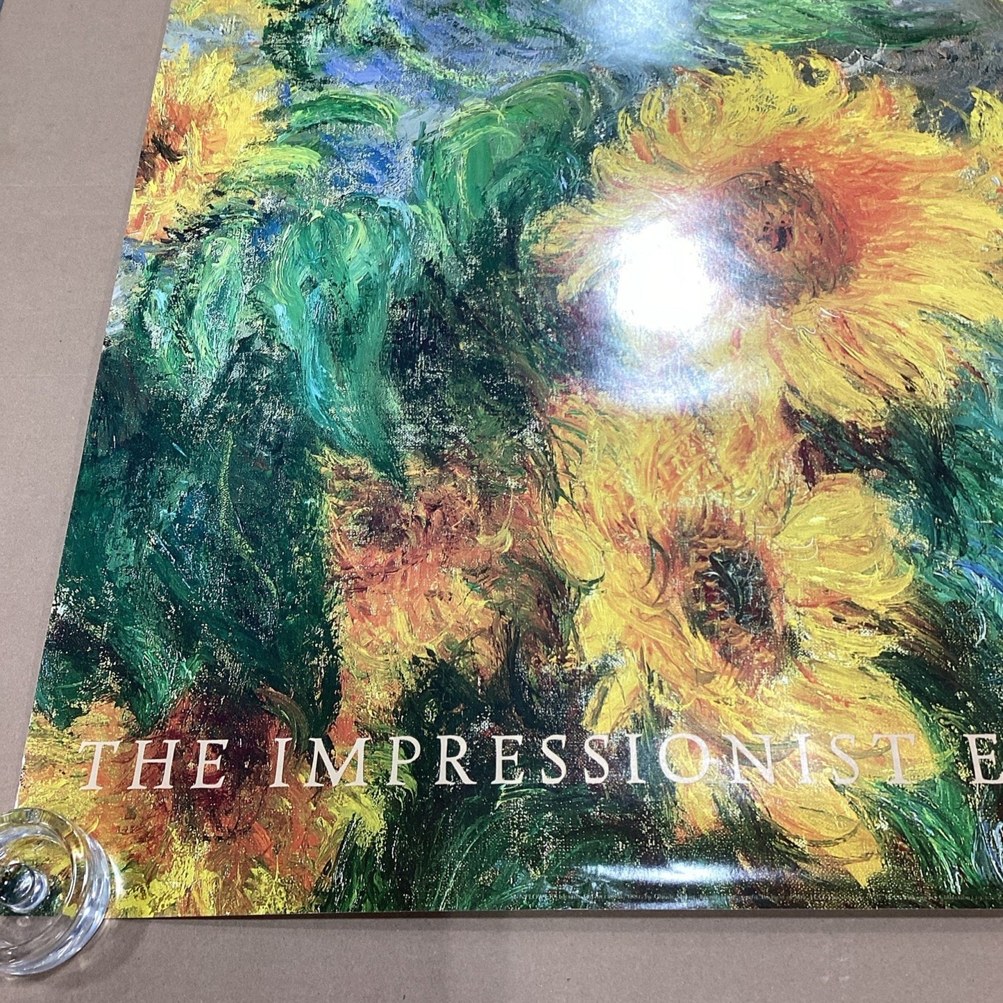 The Impressionist Eye - Sunflowers Art Print - 1986 - Museum Of Art - 38x30”