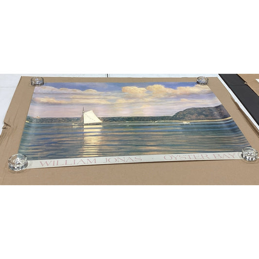 1987 William Jonas Oyster Bay Art Print - 39.5x30”