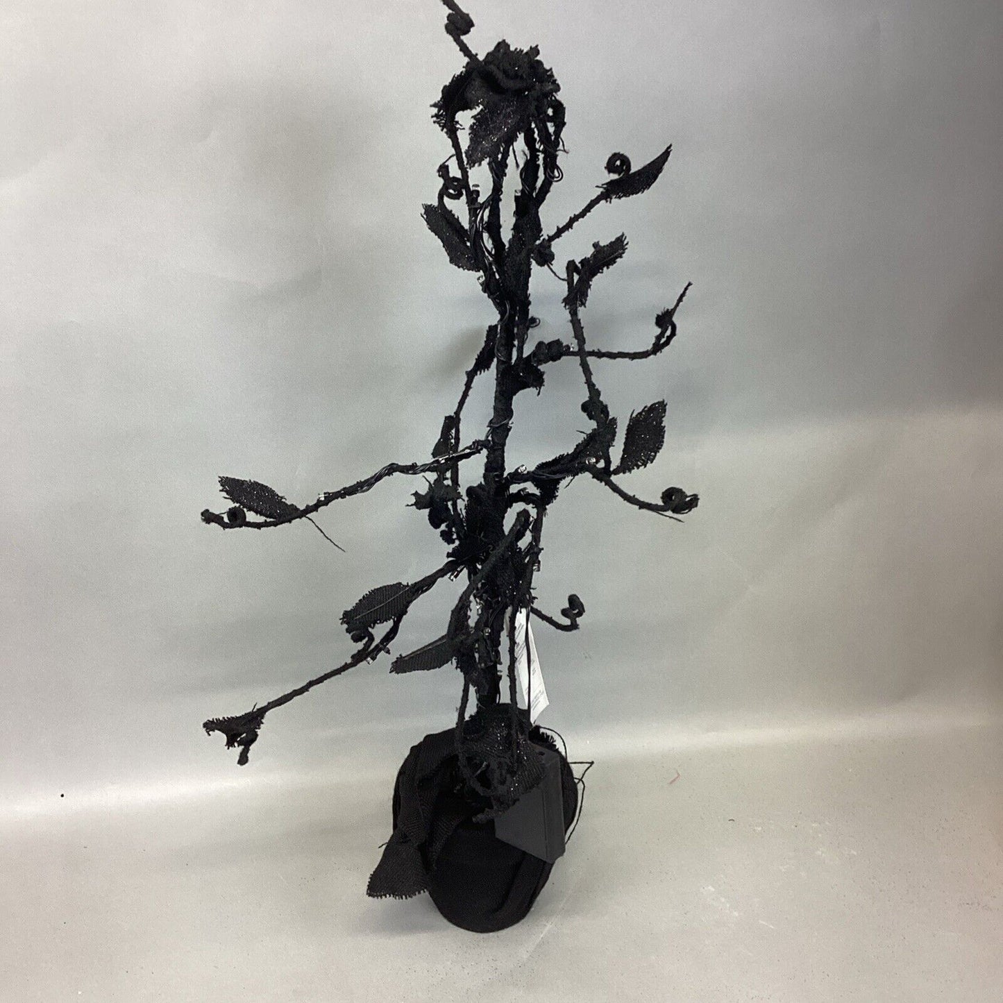 Halloween Black Light Up Tree And 2 New Northland Black Light Up Garland