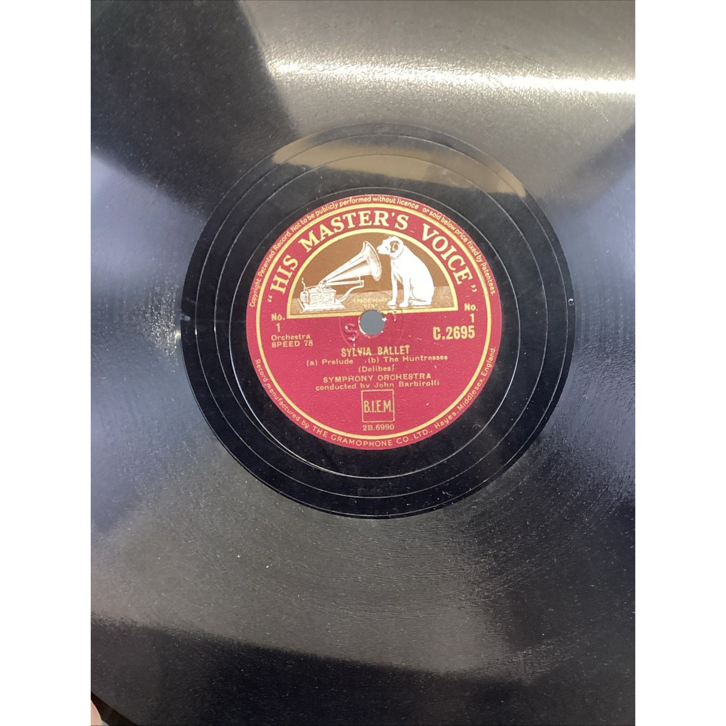His Masters Voice Orchestras - (10) - Symphony, Boston, London Philharmonic