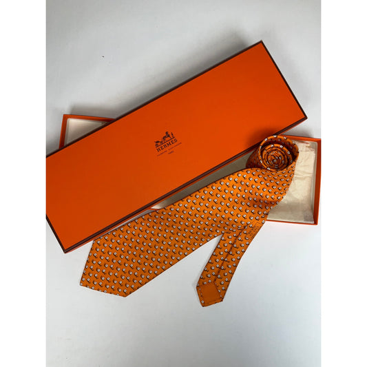 Men’s Hermès Snail Tie REF:5342 TA | No Box
