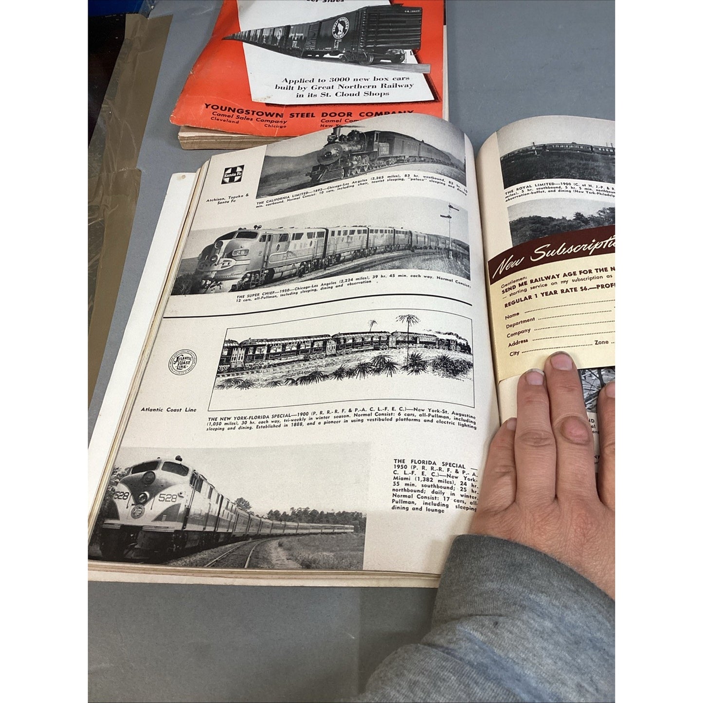 Railway Age Passenger Progress Number - 1949 & 1950