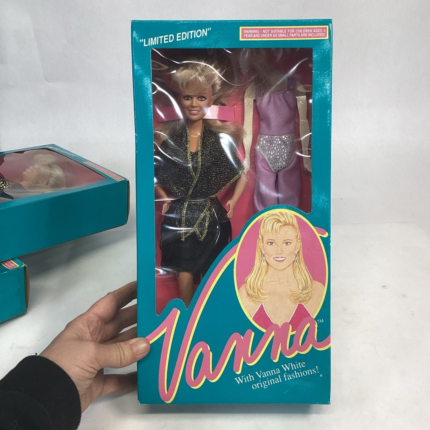 Lot Of 3 Vanna White Limited Edition Dolls - New In Boxes
