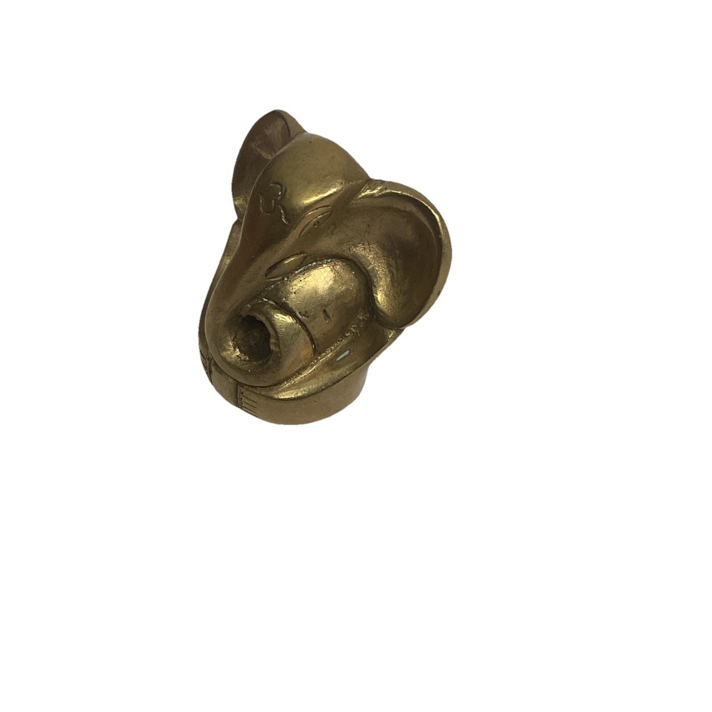 Ganesh Brass Statue Of Good Luck Hinduism Elephant Figurine