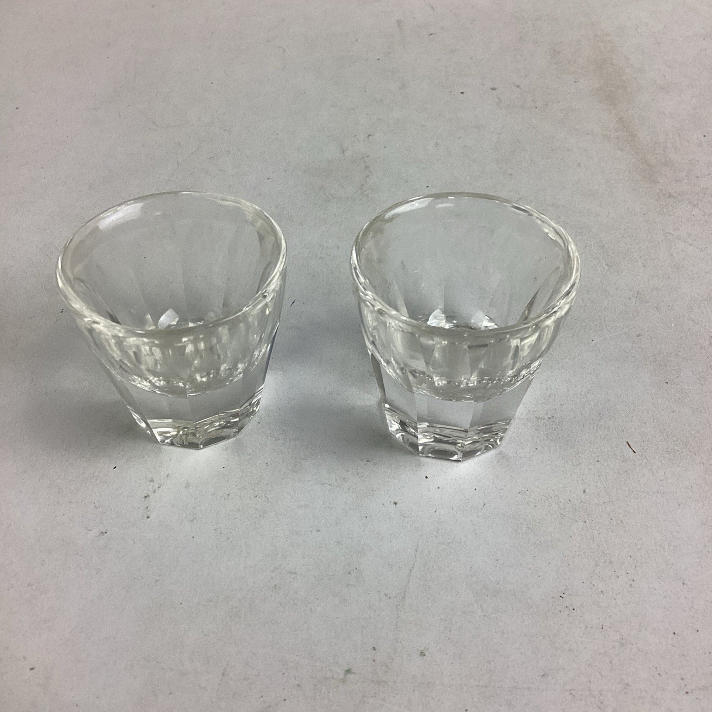 Set Of 2 Anchor Hocking Shot Glasses & 2 Other Shot Glasses