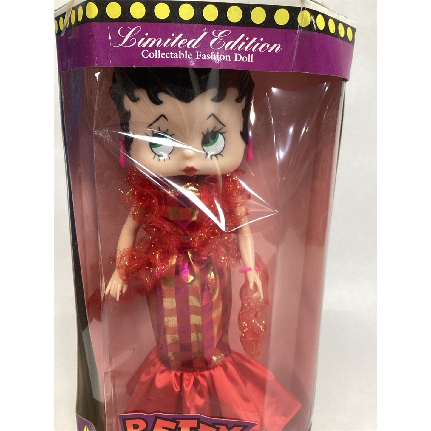 Betty Boop Limited Edition Collectable Fashion Doll - NIB