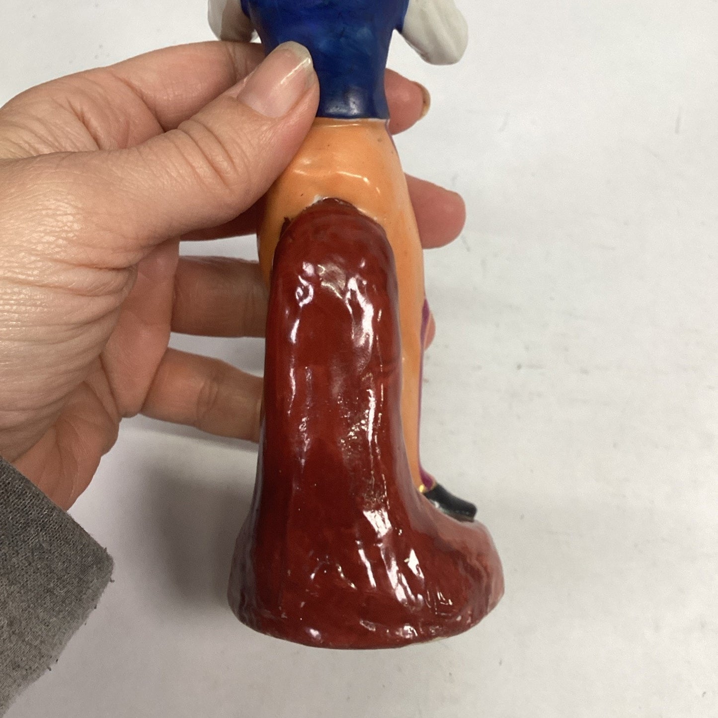 Antique Staffordshire Figurine Of A Man Playing A Flute