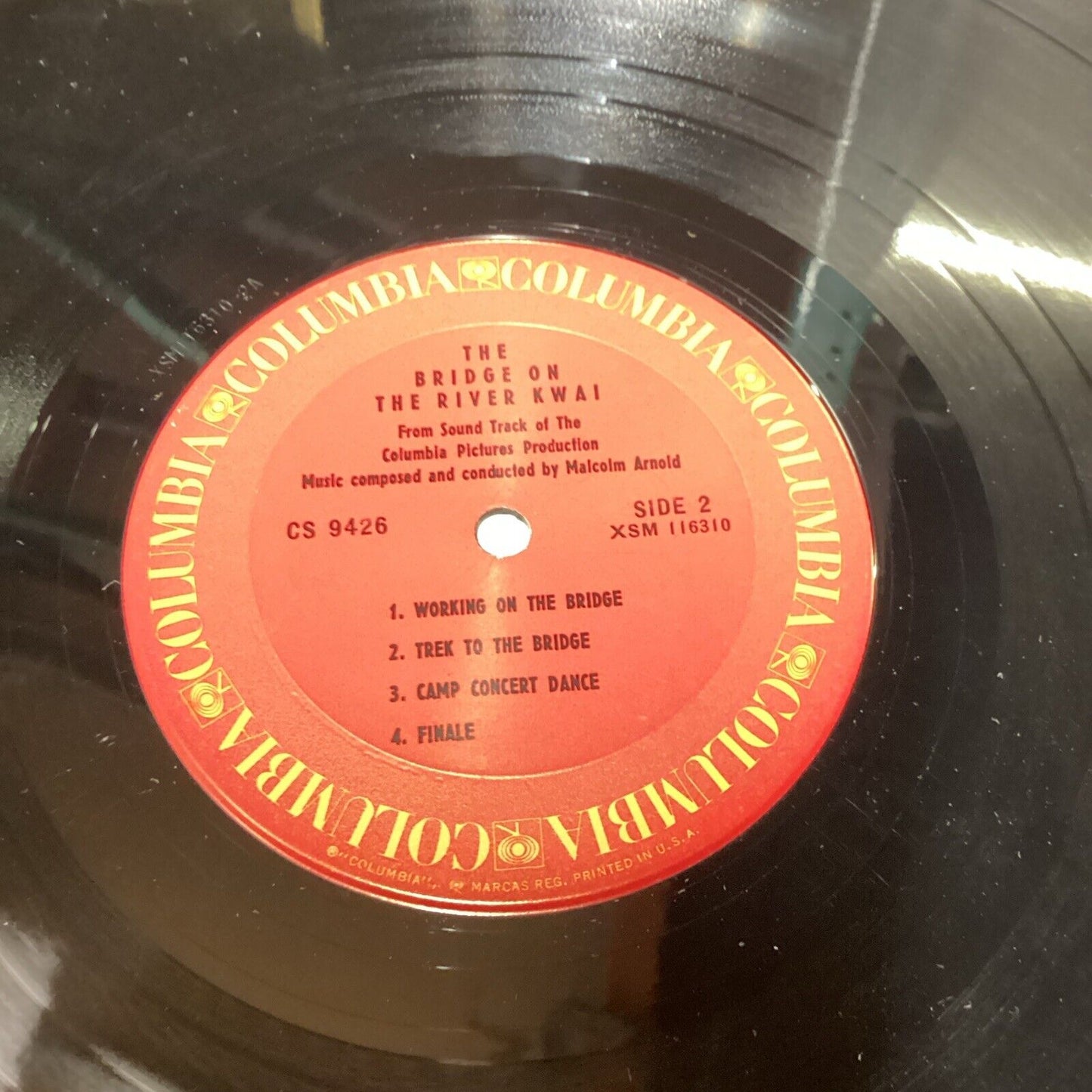 Soundtrack LP "The Bridge On The River Kwai" Columbia (CS 9426)