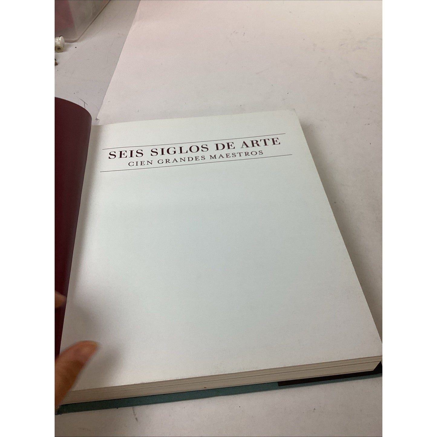 SEIS SIGLOS DE ARTE. CIEN GRANDES MAESTROS Mexican Art Illustrated Hardcover