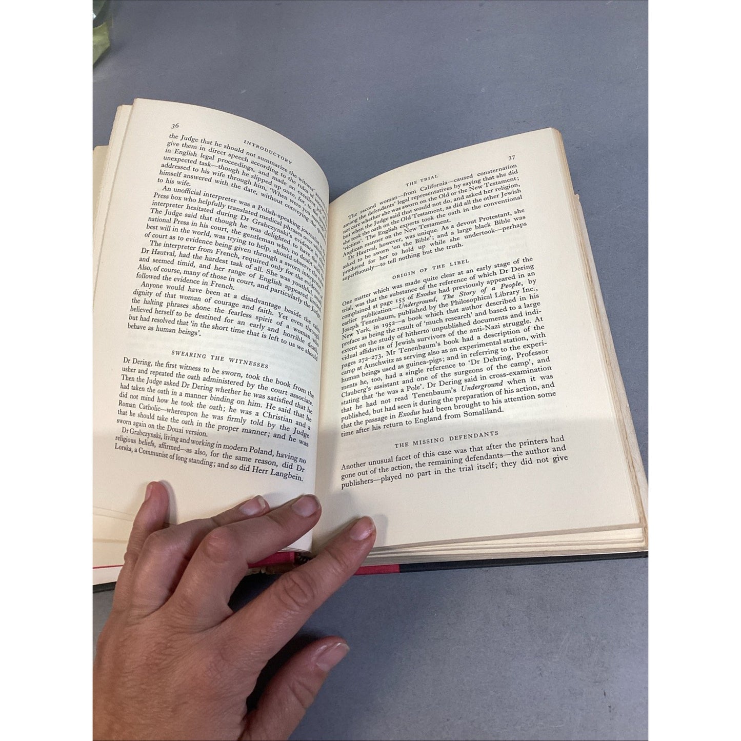 AUSCHWITZ IN ENGLAND (1965) Mavis Hill & L. Norman Williams Libel Trial HCDJ