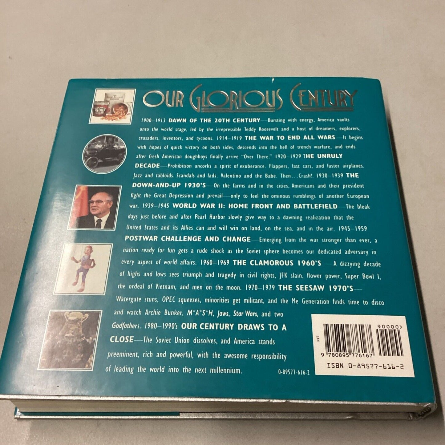 Our Glorious Century by Reader's Digest Editors (1994, Hardcover) - 512 Pages