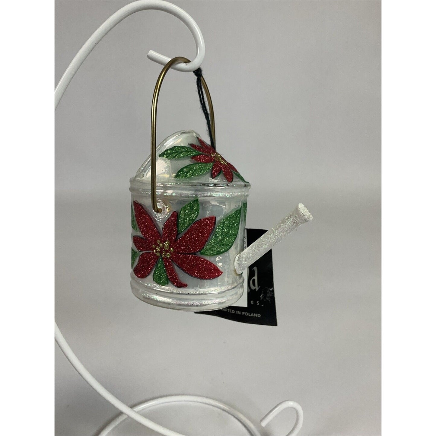 Joy To The World Christmas Ornament - Winter Watering Can Roger’s Gardens