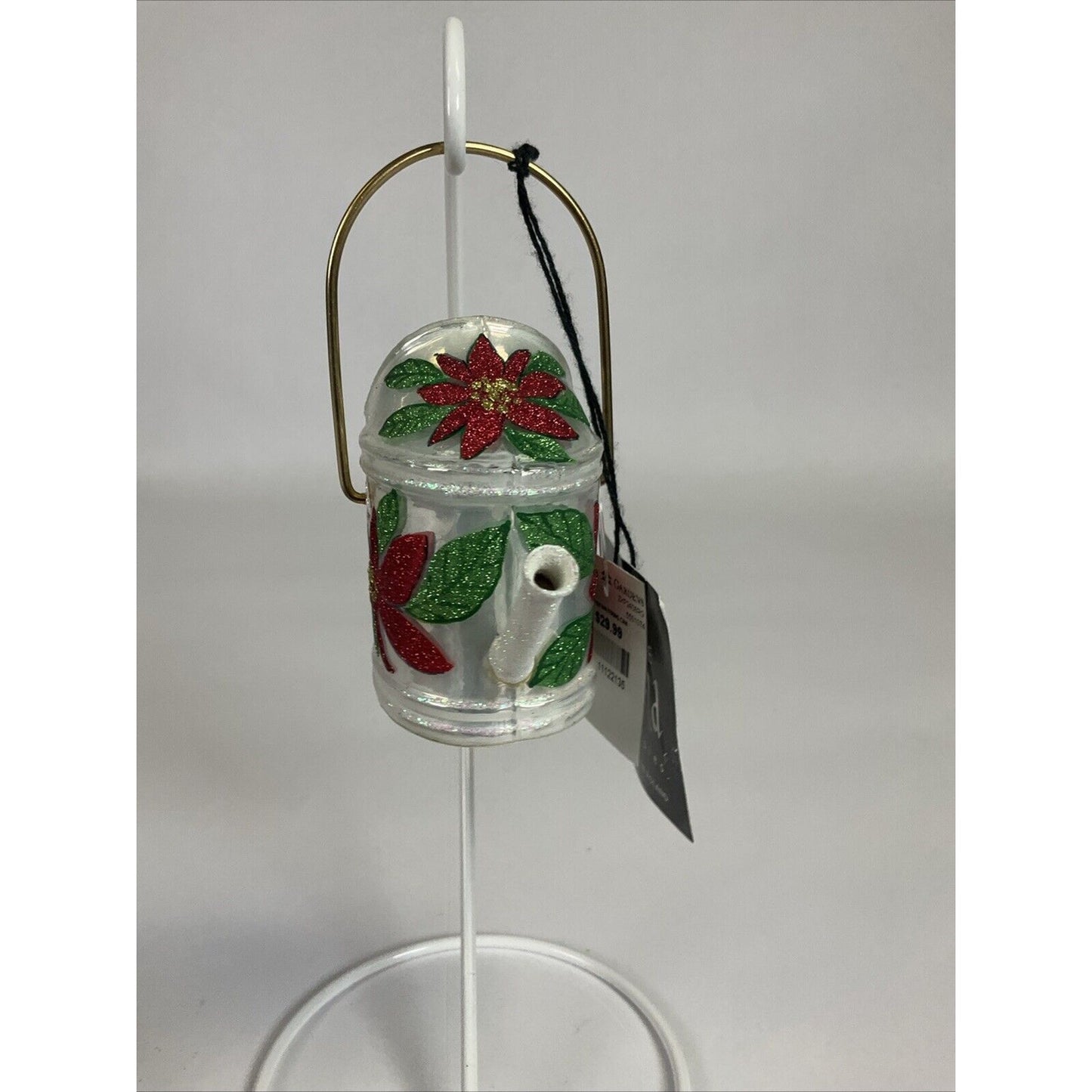 Joy To The World Christmas Ornament - Winter Watering Can Roger’s Gardens