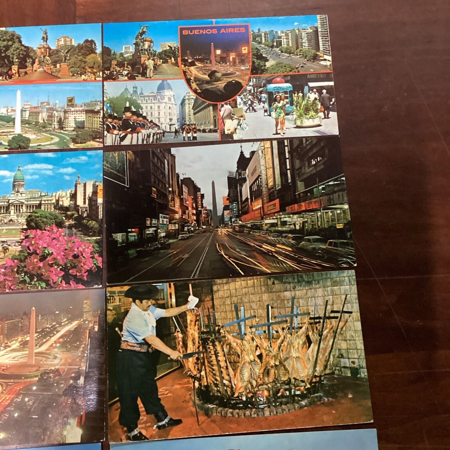 Vintage Lot Of 14 Buenos Aires Argentina Post Cards