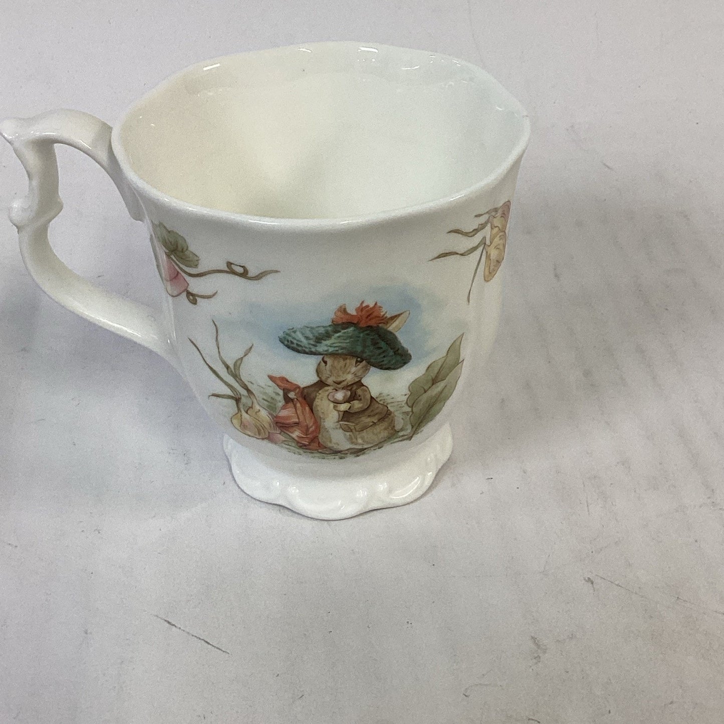 Royal Albert 1986 Beatrix Potter Benjamin Bunny Bone China Teacup - England
