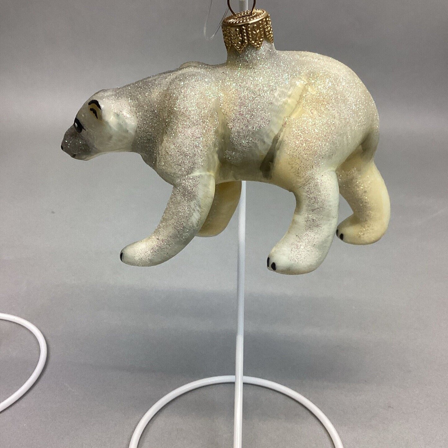 MX Polar Bear & GS Glass Polar Bear Ornaments- Made In Poland