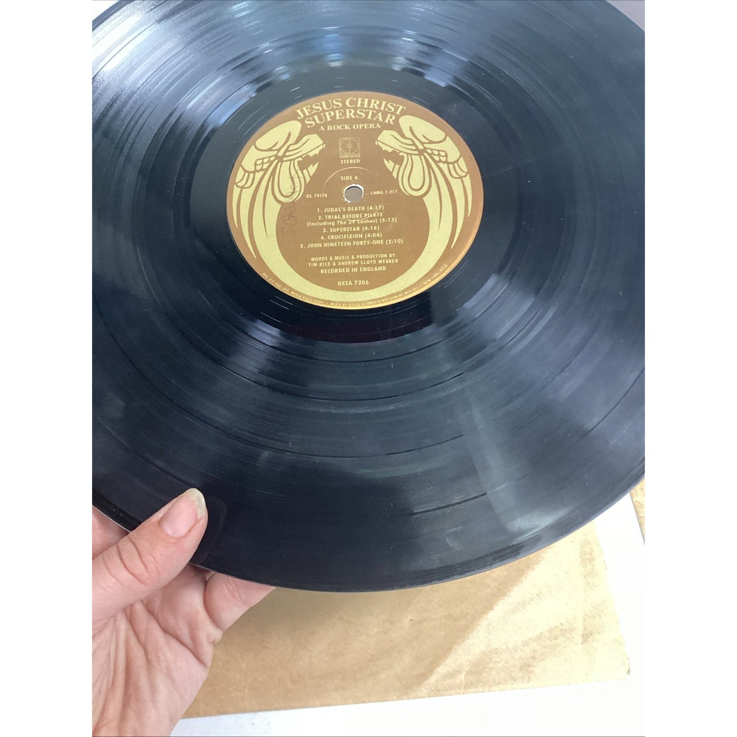 Jesus Christ Superstar Double LP Vinyl Record Album