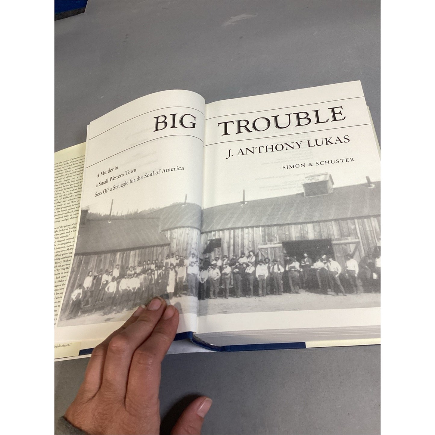 Big Trouble: A Murder in a Small Western Town Sets off a Struggle for the Soul..