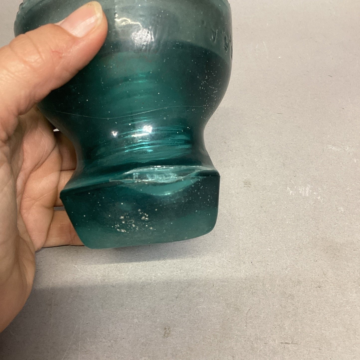 Heminggray #62 Glass Insulator Candle Holder - Made In The USA