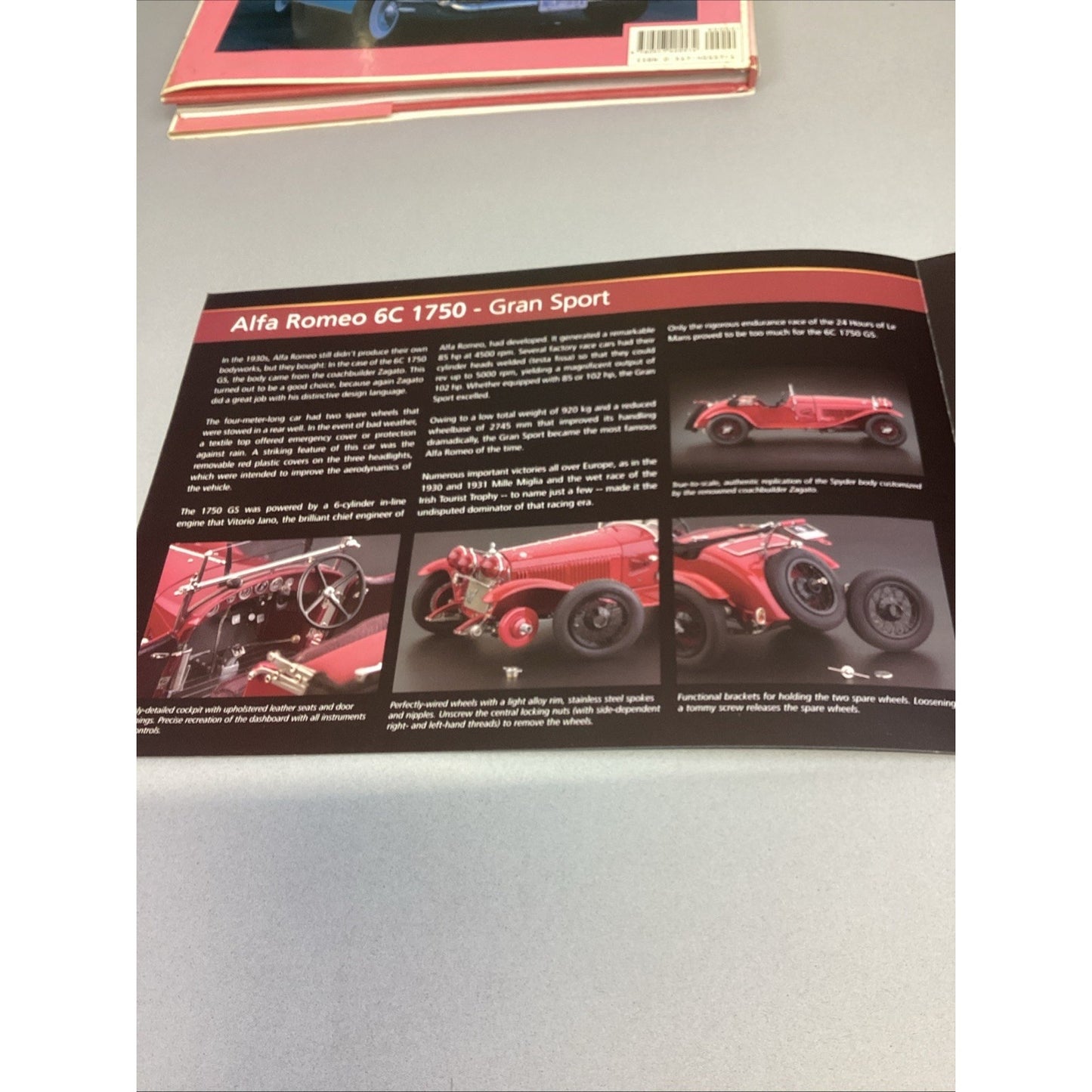 Classic American Cars 1945-1970, Alpha Romeo, Duesenberg, Ferrari Model Brochure