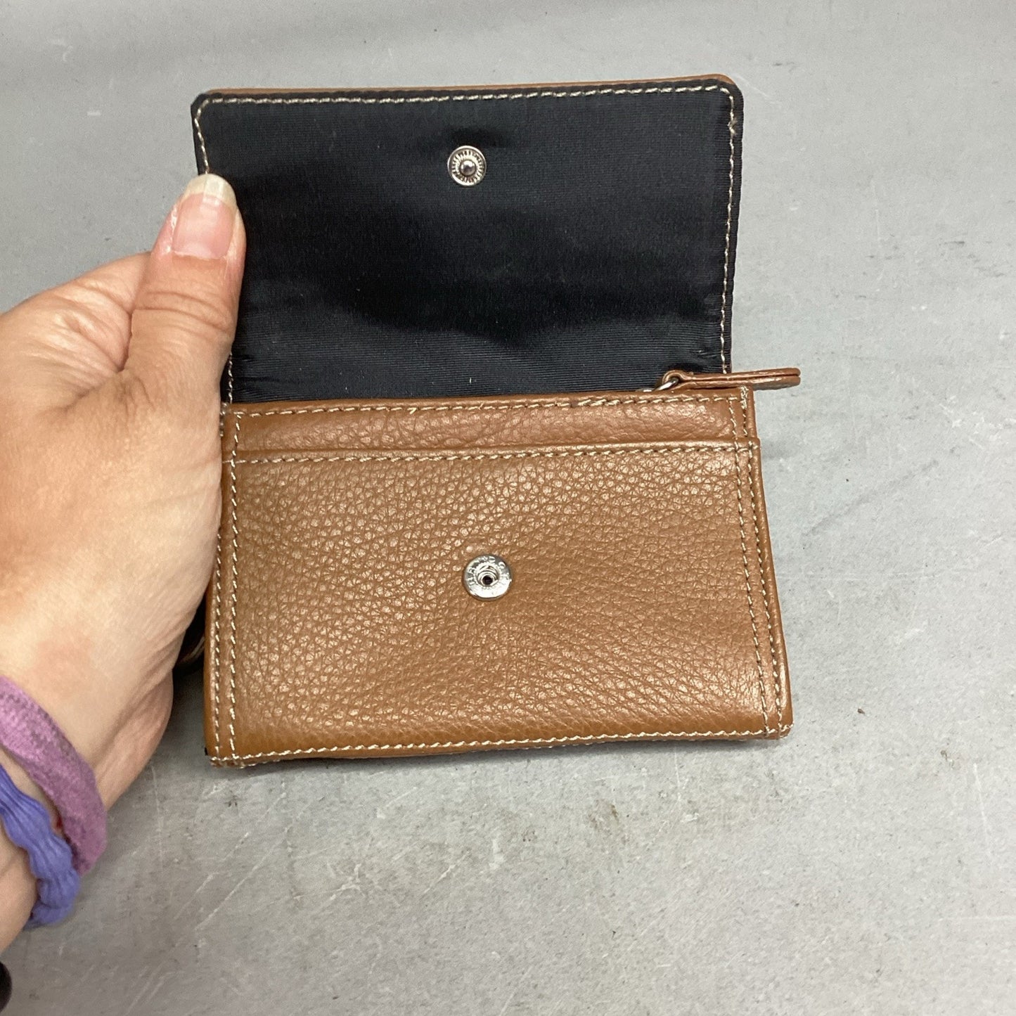Vintage Tignanello Brown Leather Wallet