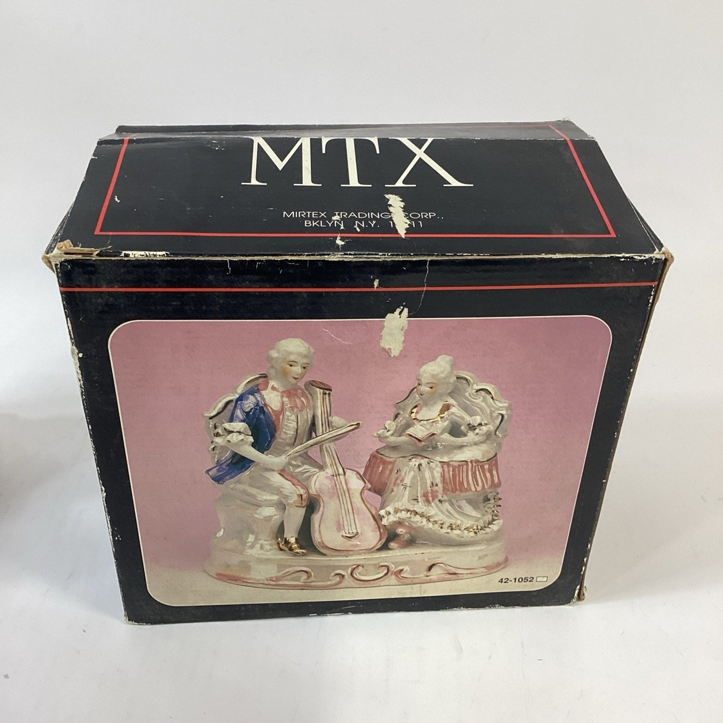 MTX Musical Porcelain Couple In original Box - #42-1052
