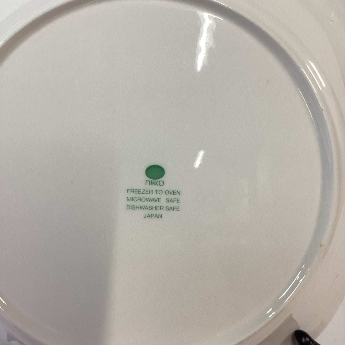VTG Nikko Happy Holidays Cake Cookie Plate Tray Serving Dish Christmas Tree 10"