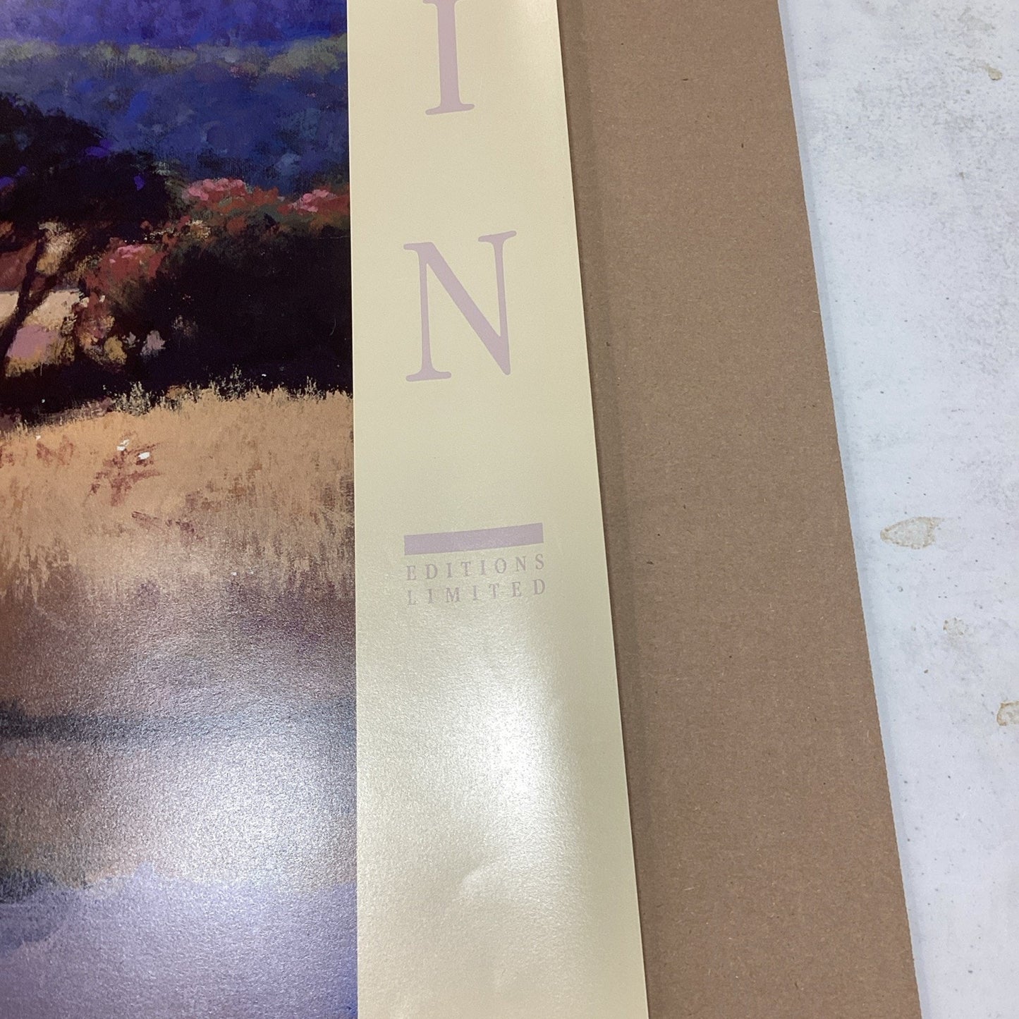 1988 Don Irwin Editions Limited Landscape Poster Print - 41x31”