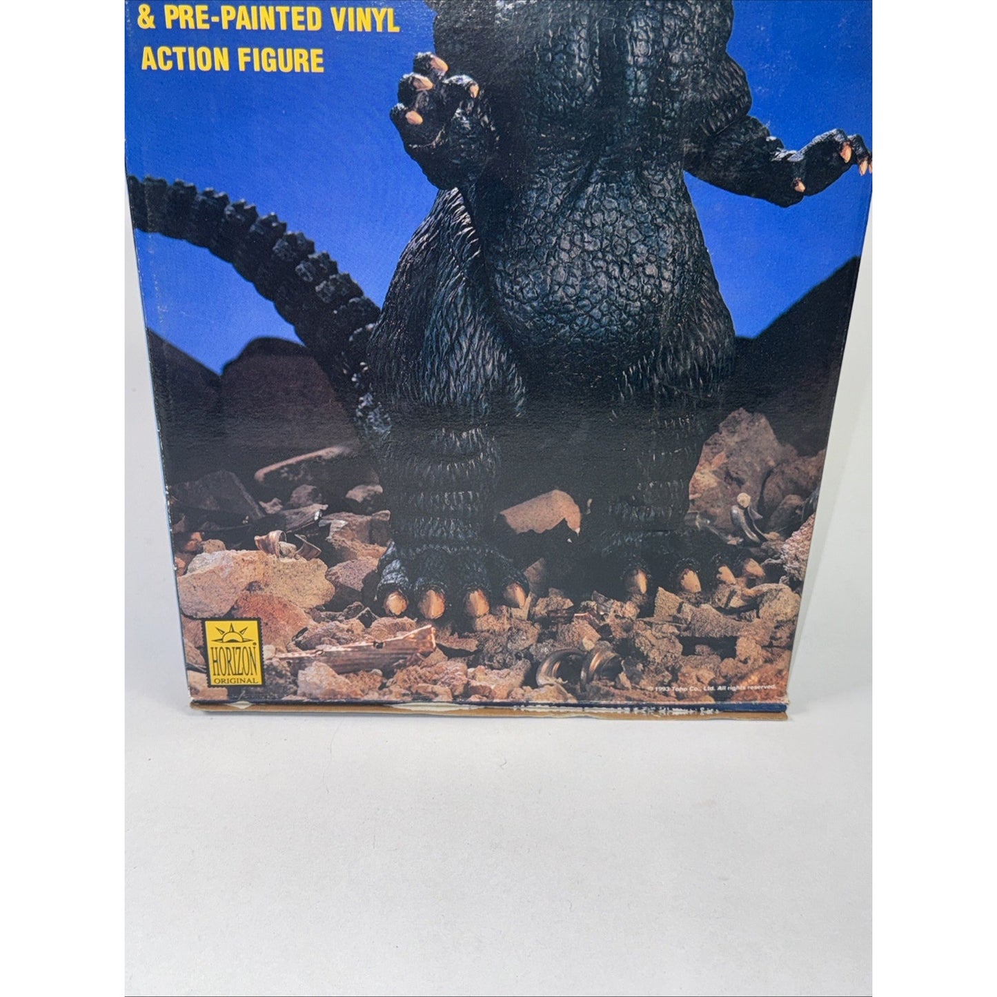 Vintage Horizon Godzilla Vinyl Action Figure w/box 1993