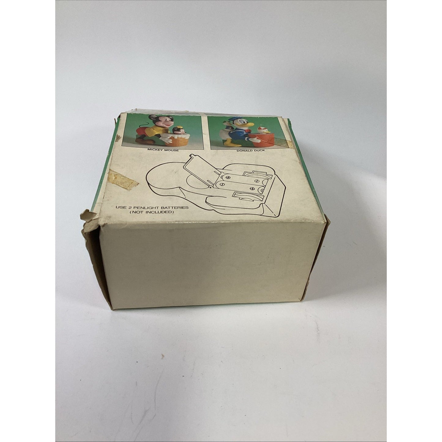 Lot Of 2 Vintage NOS 1970’s Disney Toys W/ Mystery Action - Mickey & Donald Duck
