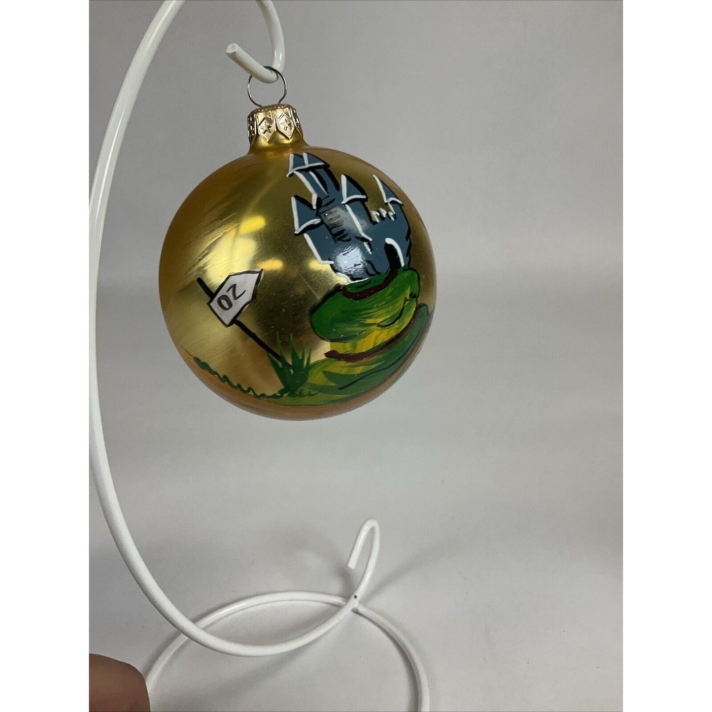 Kurt Aldler Emerald City Glass globe WIZARD OF OZ Ball Christmas Ornament