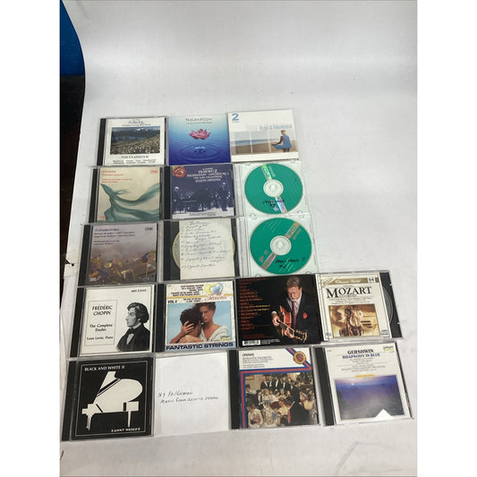 Lot Of 17 CD’s - Vivaldi, Beethoven, Mozart, Philharmonic, Gershwin & More