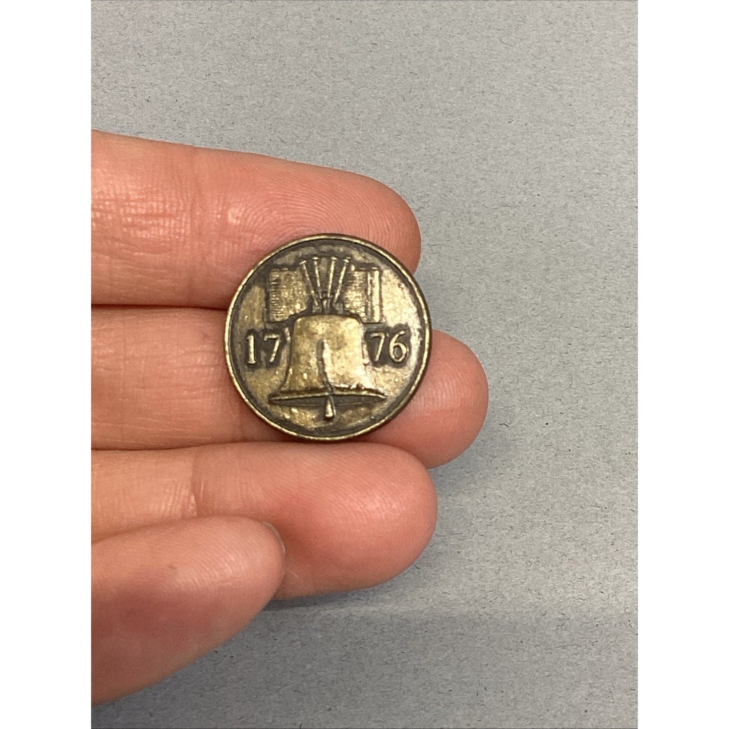 2 - The History Channel Club 1776 Eagle & USA Liberty Bell Bicentennial Coins