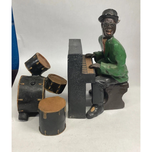 Jazz Musician Playing The Piano - Includes Drums